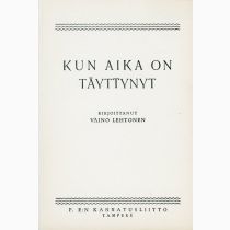 Kun aika on täyttynyt