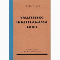 Vallitseeko ihmiselämässä laki